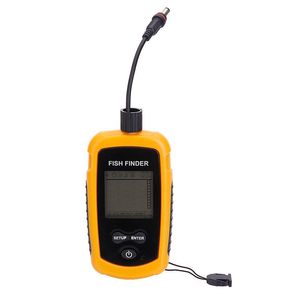 Fish Finder Portable - Sonda de Pesca Portátil con Alarma,