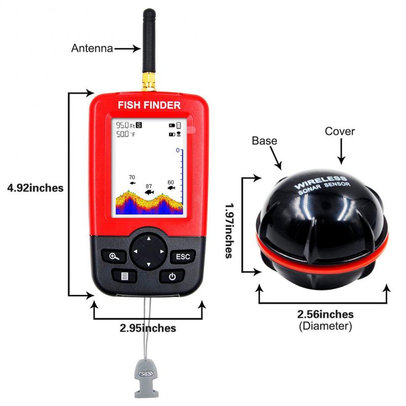 Sonda de Profundidad Portátil  - Fish Finder Portable reseña y precio